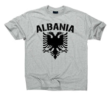 Lade das Bild in den Galerie-Viewer, Styletex23 T-Shirt Albanien Militär Army Green Doppeladler Fahne Flagge Albanisch