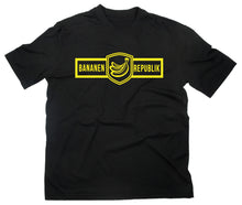 Lade das Bild in den Galerie-Viewer, Styletex23 T-Shirt Bananen Republik Banana Republic BRD Fahne Flagge Fun