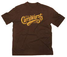 Lade das Bild in den Galerie-Viewer, Styletex23 T-Shirt Original Currywurst Schriftzug Berlin Ruhrpott Pott Imbiss Pommesbude