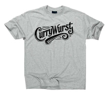 Lade das Bild in den Galerie-Viewer, Styletex23 T-Shirt Original Currywurst Schriftzug Berlin Ruhrpott Pott Imbiss Pommesbude