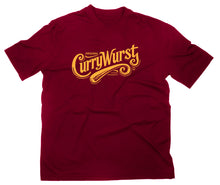 Lade das Bild in den Galerie-Viewer, Styletex23 T-Shirt Original Currywurst Schriftzug Berlin Ruhrpott Pott Imbiss Pommesbude