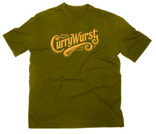 Lade das Bild in den Galerie-Viewer, Styletex23 T-Shirt Original Currywurst Schriftzug Berlin Ruhrpott Pott Imbiss Pommesbude