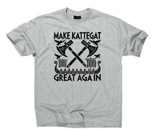 Lade das Bild in den Galerie-Viewer, Styletex23 T-Shirt Make Kattegat Great Again Vikings Inspired Ragnar Lodbrok Valhalla Thor Wikinger