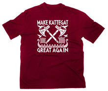 Lade das Bild in den Galerie-Viewer, Styletex23 T-Shirt Make Kattegat Great Again Vikings Inspired Ragnar Lodbrok Valhalla Thor Wikinger