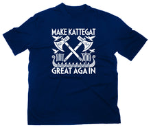 Lade das Bild in den Galerie-Viewer, Styletex23 T-Shirt Make Kattegat Great Again Vikings Inspired Ragnar Lodbrok Valhalla Thor Wikinger