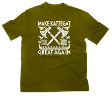 Lade das Bild in den Galerie-Viewer, Styletex23 T-Shirt Make Kattegat Great Again Vikings Inspired Ragnar Lodbrok Valhalla Thor Wikinger