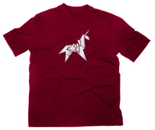 Lade das Bild in den Galerie-Viewer, Styletex23 T-Shirt Origami Unicorn Einhorn Blade Runner Replikant Faltkunst Silber Print