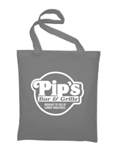 Lade das Bild in den Galerie-Viewer, Styletex23 Pips Bar and Grille Grill Lumon Industries Stoffbeutel Jutebeutel Tasche Stoffbeutel Baumwolltasche
