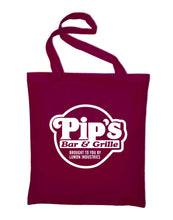 Lade das Bild in den Galerie-Viewer, Styletex23 Pips Bar and Grille Grill Lumon Industries Stoffbeutel Jutebeutel Tasche Stoffbeutel Baumwolltasche
