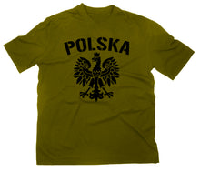 Lade das Bild in den Galerie-Viewer, Styletex23 T-Shirt Polen Polska Militär Military Army Green Adler Wappen Fahne