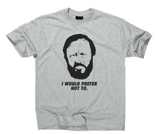 Lade das Bild in den Galerie-Viewer, Styletex23 T-Shirt Slavoj Zizek I Would Prefer Not To, Philosoph Philosophie