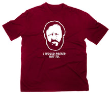 Lade das Bild in den Galerie-Viewer, Styletex23 T-Shirt Slavoj Zizek I Would Prefer Not To, Philosoph Philosophie