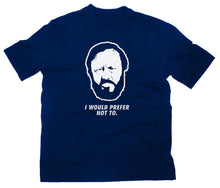Lade das Bild in den Galerie-Viewer, Styletex23 T-Shirt Slavoj Zizek I Would Prefer Not To, Philosoph Philosophie