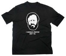 Lade das Bild in den Galerie-Viewer, Styletex23 T-Shirt Slavoj Zizek I Would Prefer Not To, Philosoph Philosophie