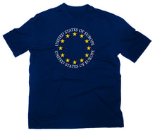 Lade das Bild in den Galerie-Viewer, Styletex23 T-Shirt United States Of Europe EU European Union Vereinigte Staaten von Europa