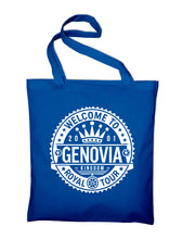 Lade das Bild in den Galerie-Viewer, Styletex23 Stoffbeutel Stofftasche Welcome To Genovia Genovien Kingdom Princess Diaries
