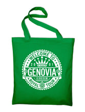 Lade das Bild in den Galerie-Viewer, Styletex23 Stoffbeutel Stofftasche Welcome To Genovia Genovien Kingdom Princess Diaries