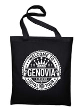 Lade das Bild in den Galerie-Viewer, Styletex23 Stoffbeutel Stofftasche Welcome To Genovia Genovien Kingdom Princess Diaries