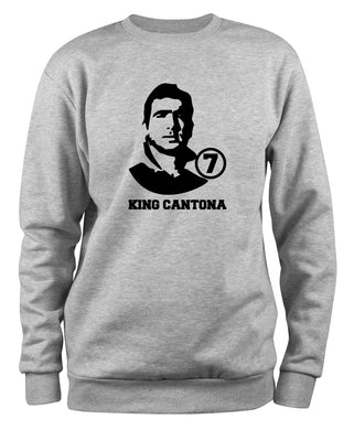 Styletex23 Sweatshirt #1 King Cantona, XXL grau
