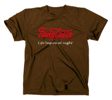 Lade das Bild in den Galerie-Viewer, Styletex23 T-Shirt Herren #1 Fangtasia Bar Logo, TV, Braun, XXL