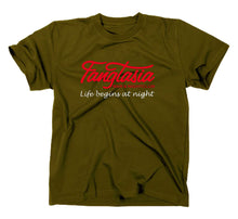 Lade das Bild in den Galerie-Viewer, Styletex23 T-Shirt Herren #1 Fangtasia Bar Logo, TV, Oliv, XXL