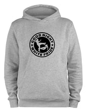 Lade das Bild in den Galerie-Viewer, Styletex23 Kapuzenpullover #1 Good Night White Pride, XXL grau