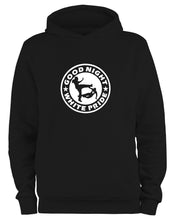 Lade das Bild in den Galerie-Viewer, Styletex23 Kapuzenpullover #1 Good Night White Pride, schwarz XXL