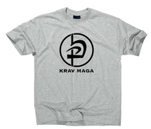 Lade das Bild in den Galerie-Viewer, Styletex23 T-Shirt Herren Krav Maga Kampfsport Logo, sport grey, XXL