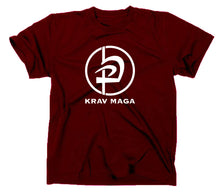 Lade das Bild in den Galerie-Viewer, Styletex23 T-Shirt Herren Krav Maga Kampfsport Logo, maroon, XXL
