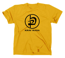 Lade das Bild in den Galerie-Viewer, Styletex23 T-Shirt Herren Krav Maga Kampfsport Logo, gelb, XXL