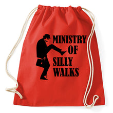 Lade das Bild in den Galerie-Viewer, Styletex23 Turnbeutel #1 Monty Python Ministry Of Silly Walks