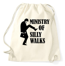 Lade das Bild in den Galerie-Viewer, Styletex23 Turnbeutel #1 Monty Python Ministry Of Silly Walks