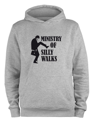 Styletex23 Kapuzenpullover #1 Monty Python Fun, Silly Walks XXL grau