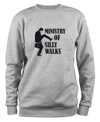 Styletex23 Sweatshirt #1 Monty Python Fun, Silly Walks XXL grau