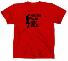 Lade das Bild in den Galerie-Viewer, Styletex23 T-Shirt Herren #1 Monty Python Fun, Silly Walks, rot, XXL