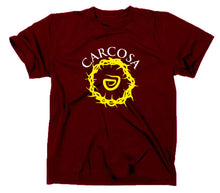 Lade das Bild in den Galerie-Viewer, Styletex23 T-Shirt Herren #1 True Detective Carcosa The Yellow King, Logo, maroon, XXL
