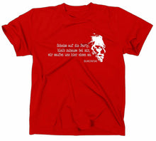 Lade das Bild in den Galerie-Viewer, Styletex23 T-Shirt Herren #2 Charles Bukowski BUK, Rot, XXL