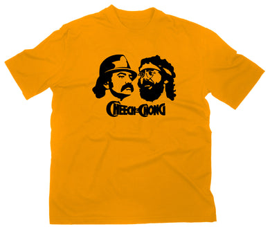 Styletex23 T-Shirt Herren #2 Cheech and Chong, gelb, XXL