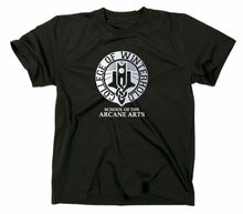 Lade das Bild in den Galerie-Viewer, Styletex23 T-Shirt Herren #2 College of Winterhold, schwarz, XXL