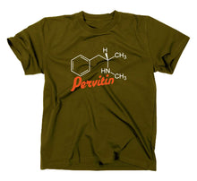 Lade das Bild in den Galerie-Viewer, Styletex23 T-Shirt Herren #2 Crystal Meth Pervitin, oliv, XXL