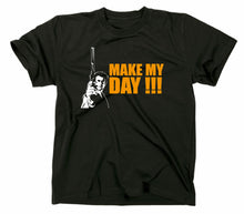 Lade das Bild in den Galerie-Viewer, Styletex23 T-Shirt Herren #2 Dirty Harry Make My Day Kult, schwarz, XXL
