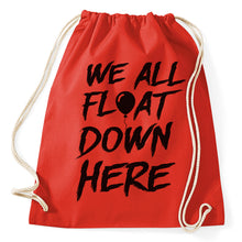 Lade das Bild in den Galerie-Viewer, #2 Es It, We All Float Down Here Fan Turnbeutel, red