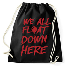 Lade das Bild in den Galerie-Viewer, #2 Es It, We All Float Down Here Fan Turnbeutel, schwarz