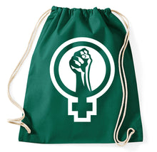 Lade das Bild in den Galerie-Viewer, Styletex23 Turnbeutel #2 Feminism Logo