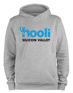 Styletex23 Kapuzenpullover #2 Hooli Logo Silicon Valley, XXL grau