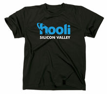Lade das Bild in den Galerie-Viewer, Styletex23 T-Shirt Herren #2 Hooli Logo Silicon Valley, schwarz, XXL