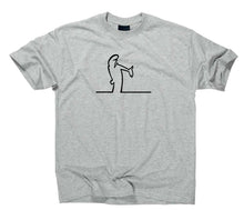 Lade das Bild in den Galerie-Viewer, Styletex23 T-Shirt Herren #2 La Linea Lui Fun Kult, sport grey, XXL