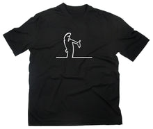 Lade das Bild in den Galerie-Viewer, Styletex23 T-Shirt Herren #2 La Linea Lui Fun Kult, schwarz, XXL
