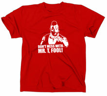 Lade das Bild in den Galerie-Viewer, Styletex23 T-Shirt Herren #2 Mr. T Clubber Lang BA Baracus, A-Team, rot, XXL