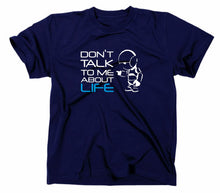 Lade das Bild in den Galerie-Viewer, Styletex23 T-Shirt Herren #2 Per Anhalter durch die Galaxis Marvin Robot, navy, XXL